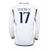 Real Madrid Lucas Vazquez #17 Hjemmedrakt 2023-24 Lange ermer